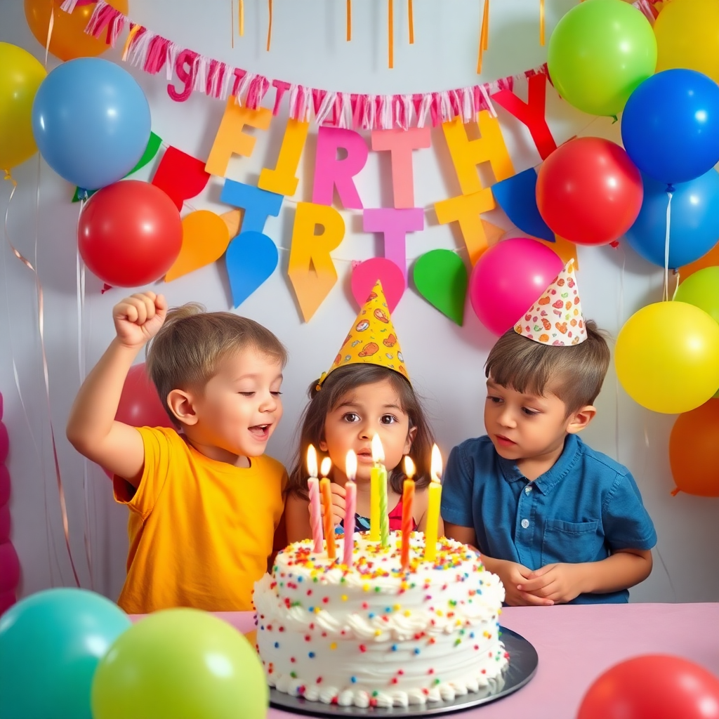 Birthday celebration at Fun Town